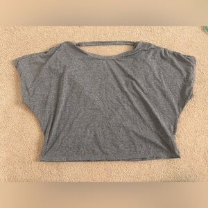 SHEIN Active Open Back Crop Top - NWOT